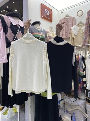 服裝馬甲商場全球?qū)嵟膱D庫_全球零售批發(fā)市場實(shí)拍_展會(huì)實(shí)拍款式圖